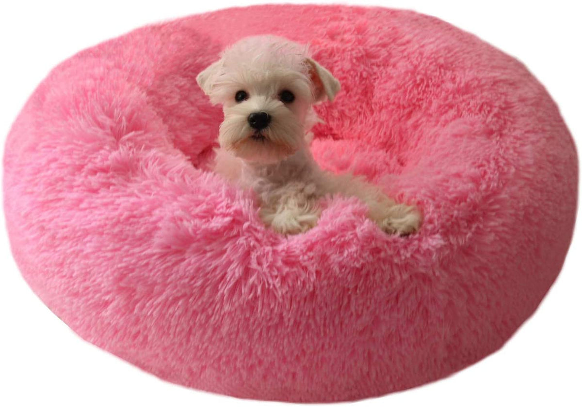 Cat Bed for Indoor Cats,Mini Plush Self Warming Kitten Bed, 20 Inch