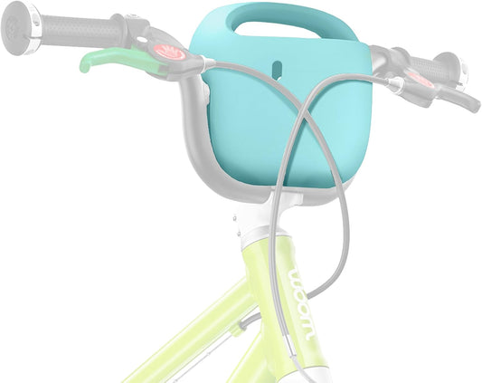 Woom POP Kids’ Bike Basket GO 2, 3 & AUTOMAGIC 3, 4 – Easy Snap-On, Weatherproof, Bpa-Free Handlebar Storage for Outdoor Adventures