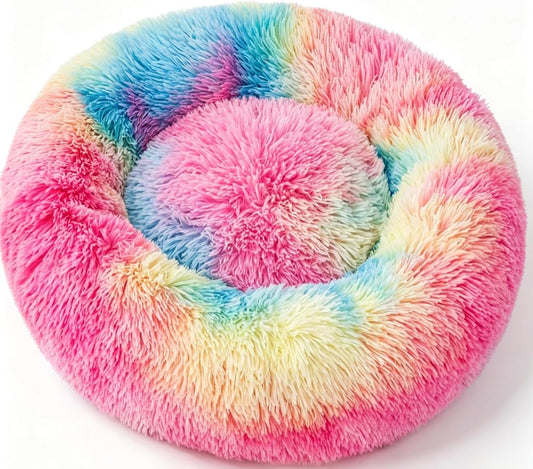 Cat Beds for Indoor Cats, Calming Dog Bed for Small Dogs & Pet, 13.5In