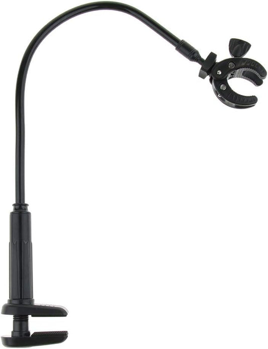 DYNWAVE Dog Hair Dryer Stand, Pet Grooming Table Hair Dryer Holder Hose Tube Holder Hands- Groomers Adjustable Third Arm with Clamp, 360 Degrees Rotatable Hair Dryer Stand for Dog Cat Grooming