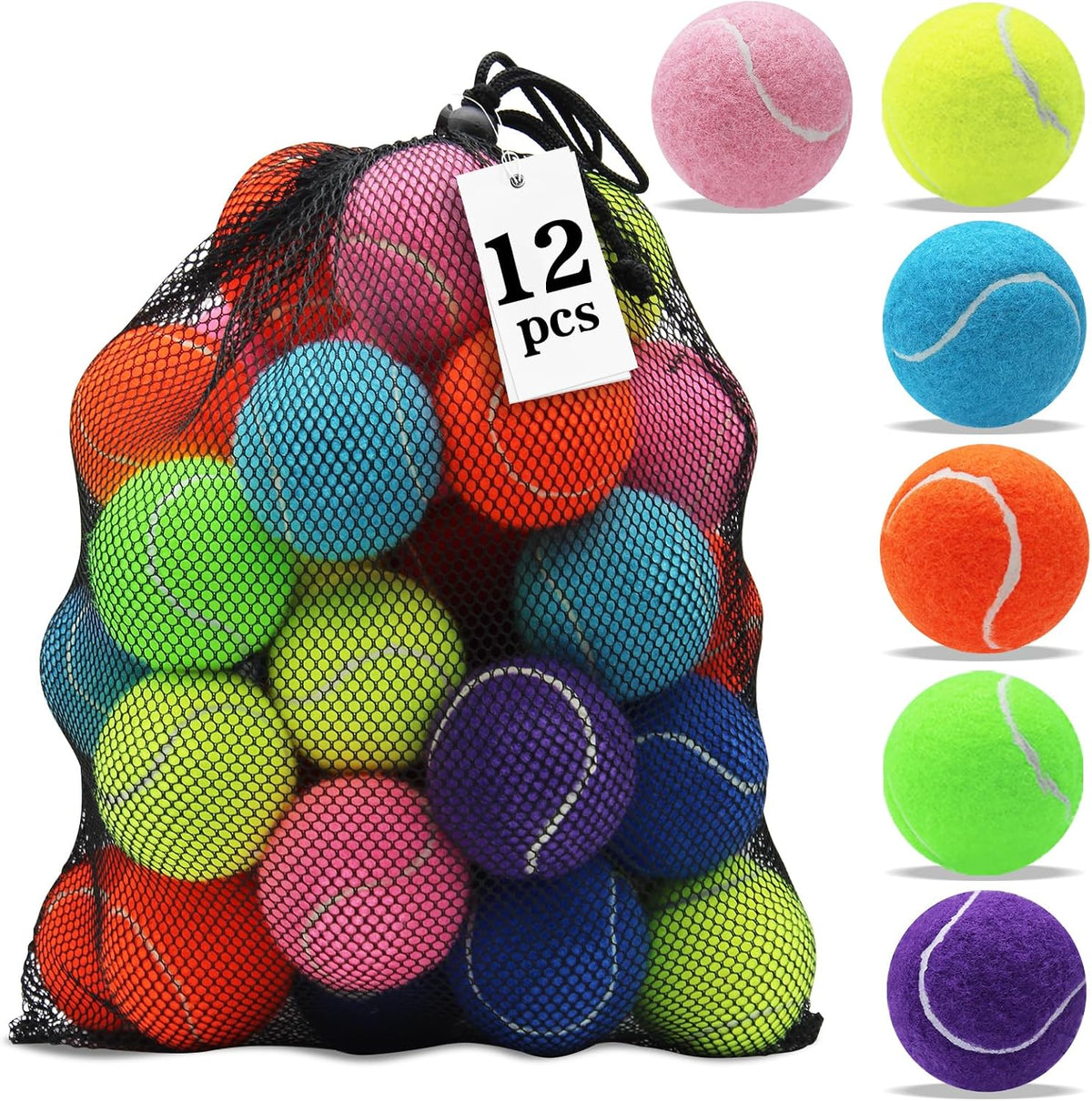 Magicorange Tennis Balls,Practice Training Balls,Playing Ball for Dogs