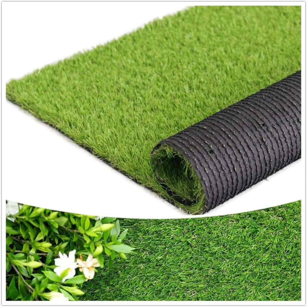 Artificial Grass Turf Rug 3X10 Ft, 1.38 Inch Synthetic Lawn Indoor Outdoor