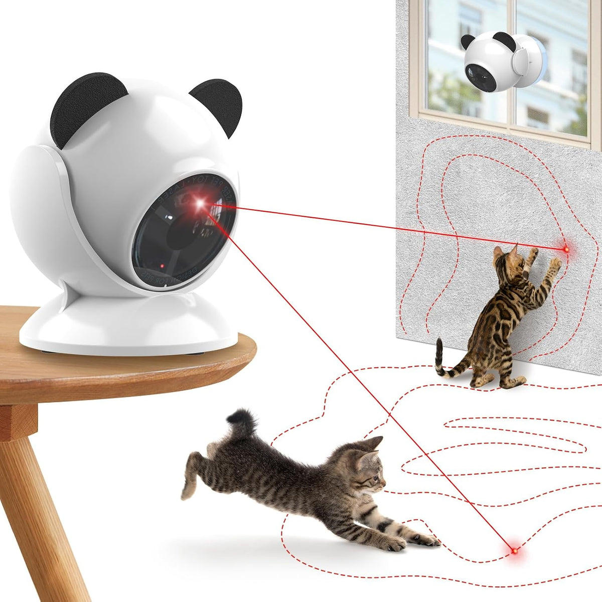 Sofolor Laser Cat Toys for Indoor Cats, Automatic Cat Laser Toy