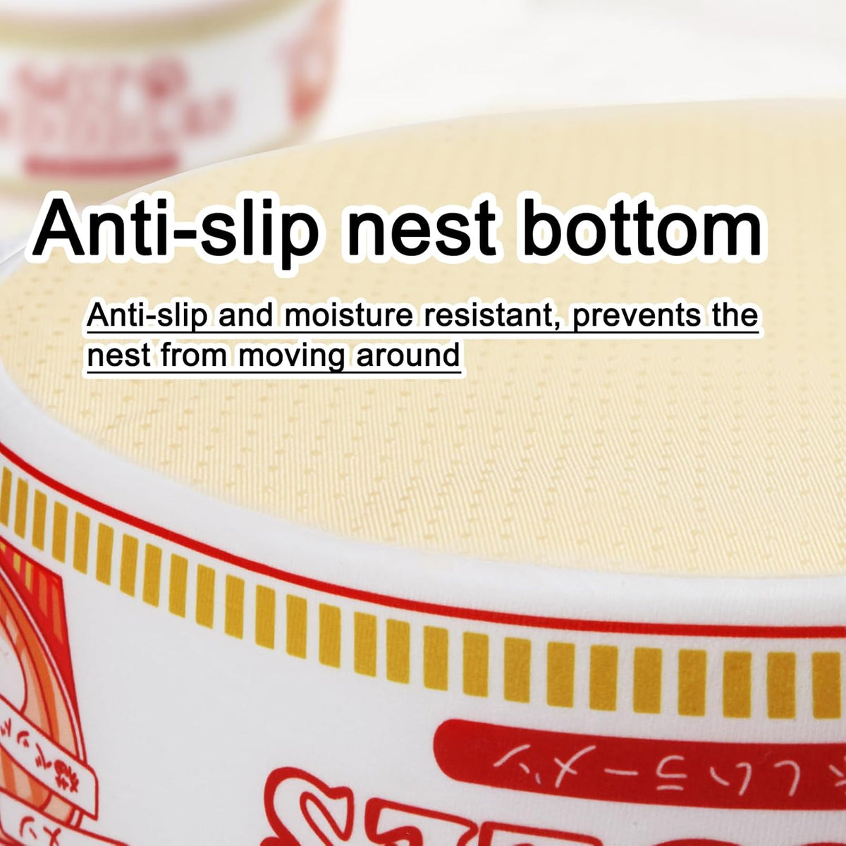 寵幸 Ramen Noodle Cat Bed, Soft Warm Washable for Cats Dogs
