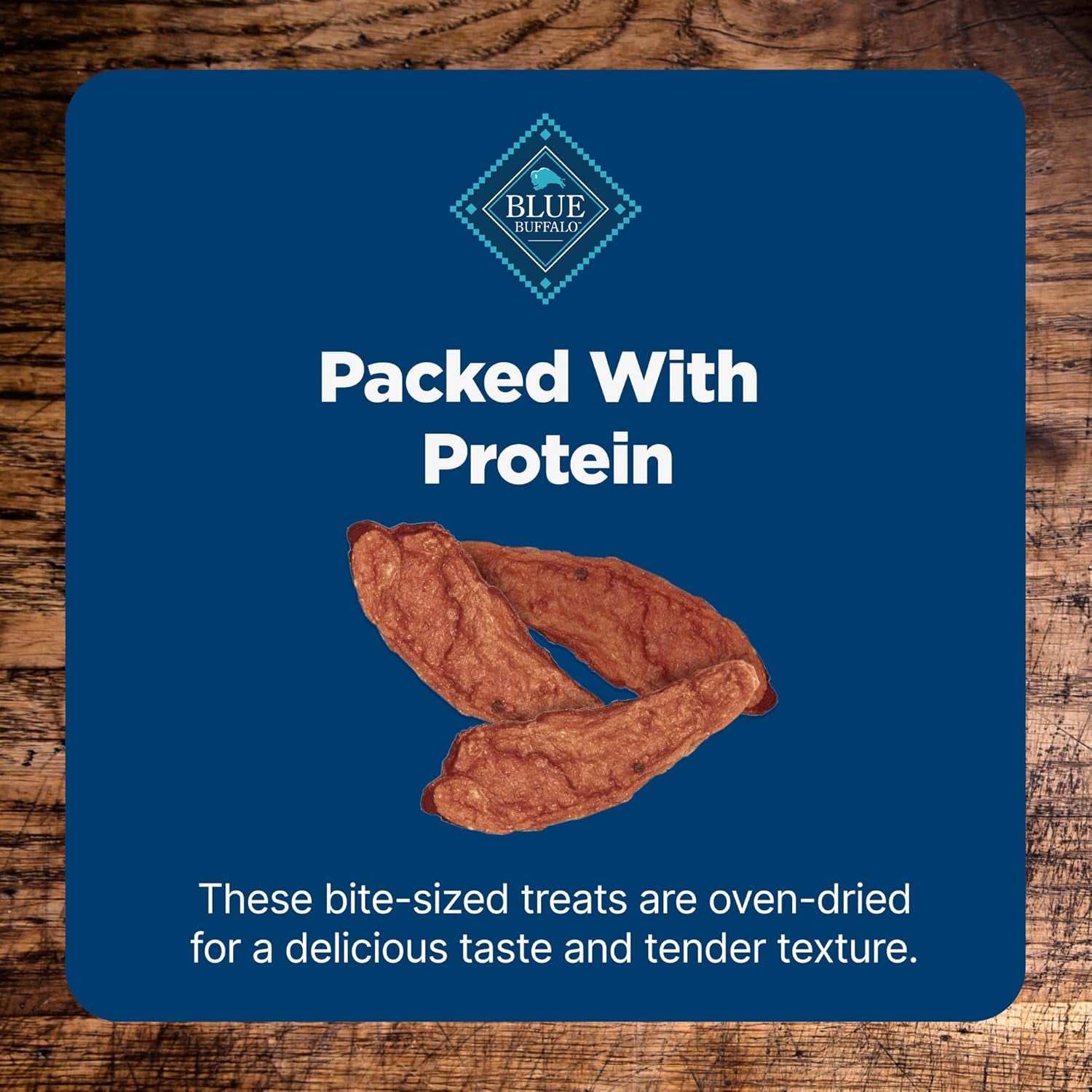 Blue Buffalo Nudges Jerky Bites Dog Treats, Made in the USA with Natural Ingredients, Bite-Sized Pieces, Chicken, 5-Oz Bag