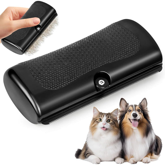 Nuvopet Purecoat Pet Grooming Brush for Daily Coat Care, Deshedding Brush
