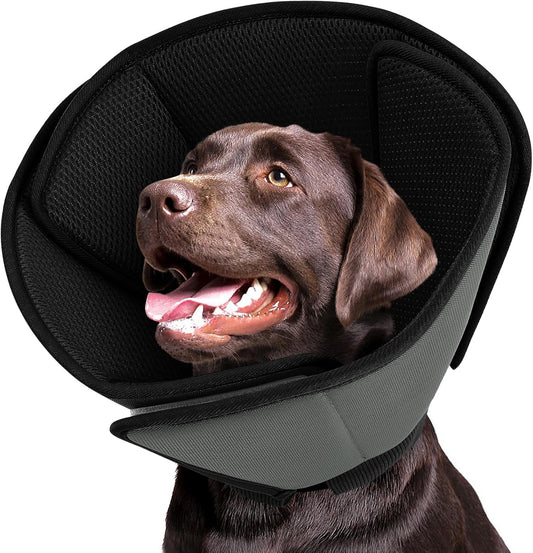 Dog Cone for Large Dogs,Soft Dog Cone Stop Licking after Surgery