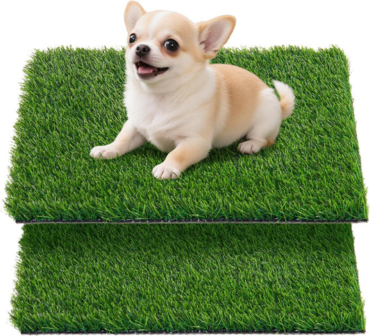 Artificial Grass Pee Pads for Dogs Puppy Potty Training to Pee and Poop