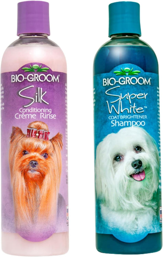 Bio-Groom Dog Shampoo and Conditioner Set, 12 Fl Oz, 1 Set