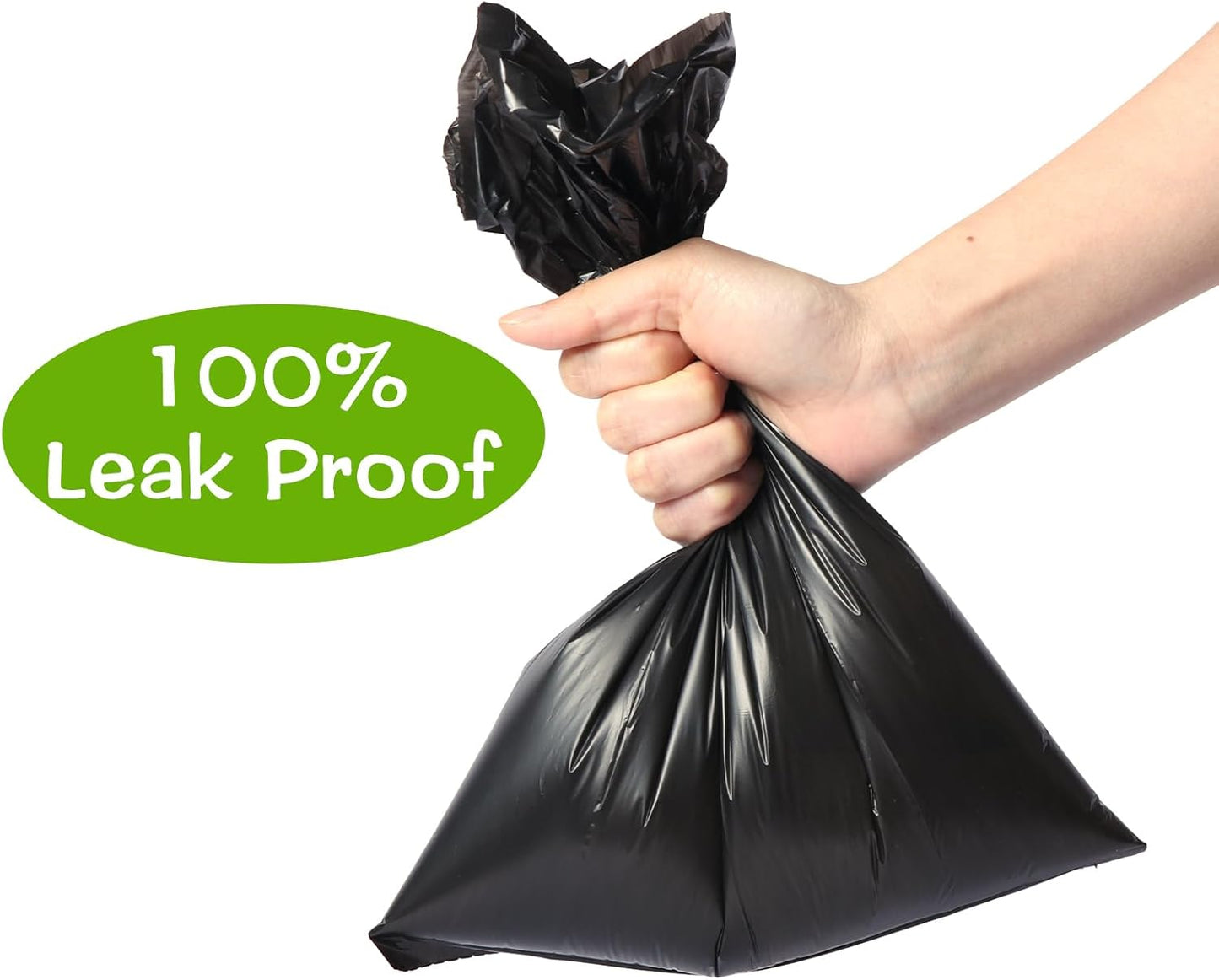 DREAM&GLAMOUR Dog Poop Bags,300 Count | Value Pack,Strong Poop Bags for Dogs,15 Rolls,20 Doggy Bag per Roll,Each Measures 9 X 13 Inches,Guaranteed Leak-Proof