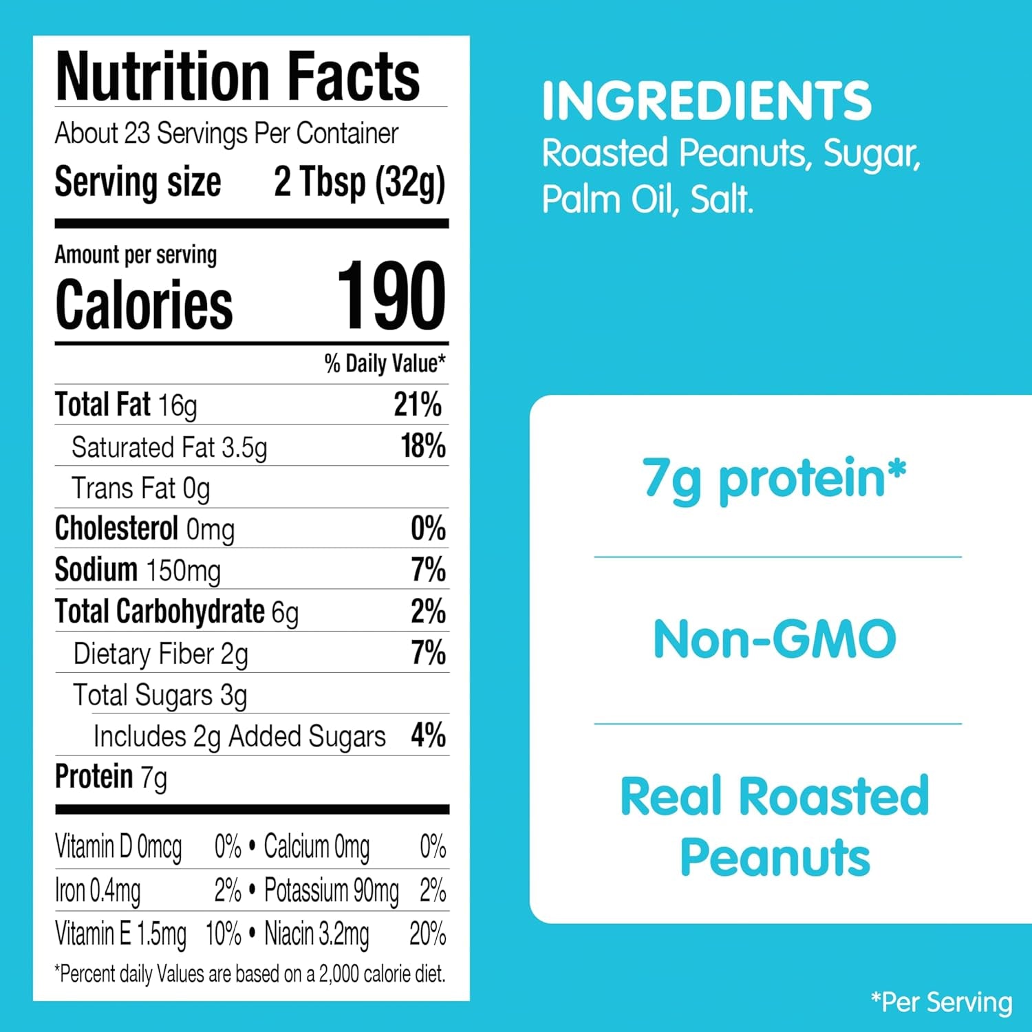 SKIPPY Natural Peanut Butter Creamy Spread, 26.5 Oz Jar