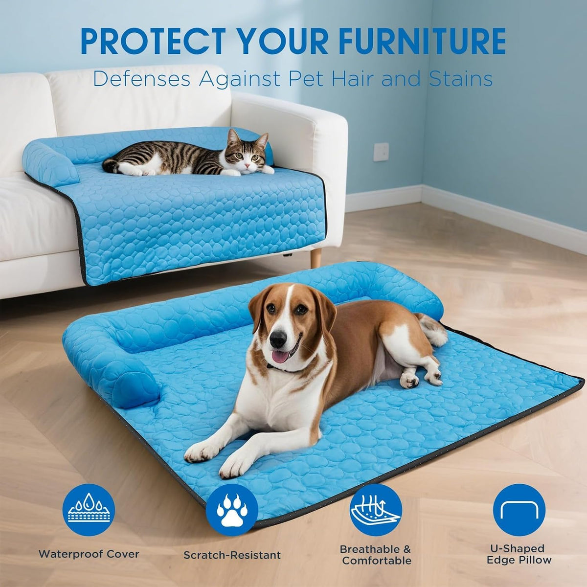 Cooling Dog Bed, Small-28 X 28 Inch