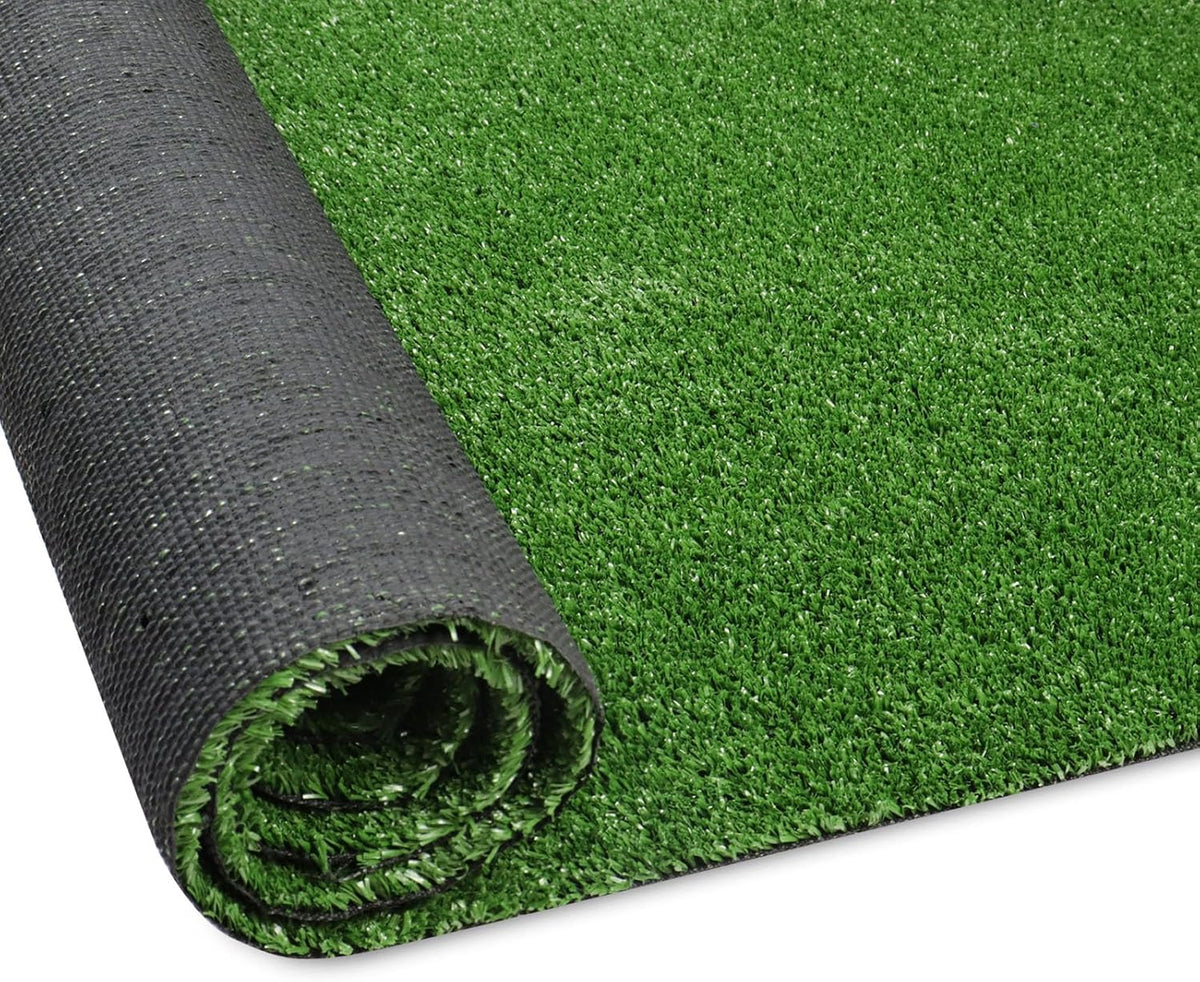 AYOHA 4' X 6' Artificial Turf, Fake Grass Mat Outdoor Rugs for Balcony Patio Yard Lawn Garden Landscape Decoration, Synthetic Grass for Dogs Pets Faux Astro Turf Mat Rubber Backing, Easy to Clean
