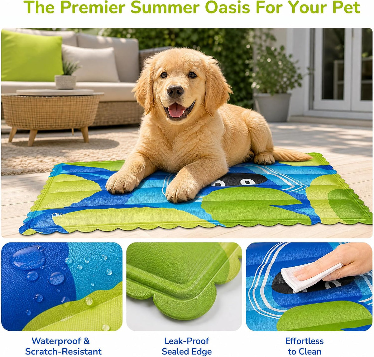 Dog Cooling Mat, Xl-37"X25"