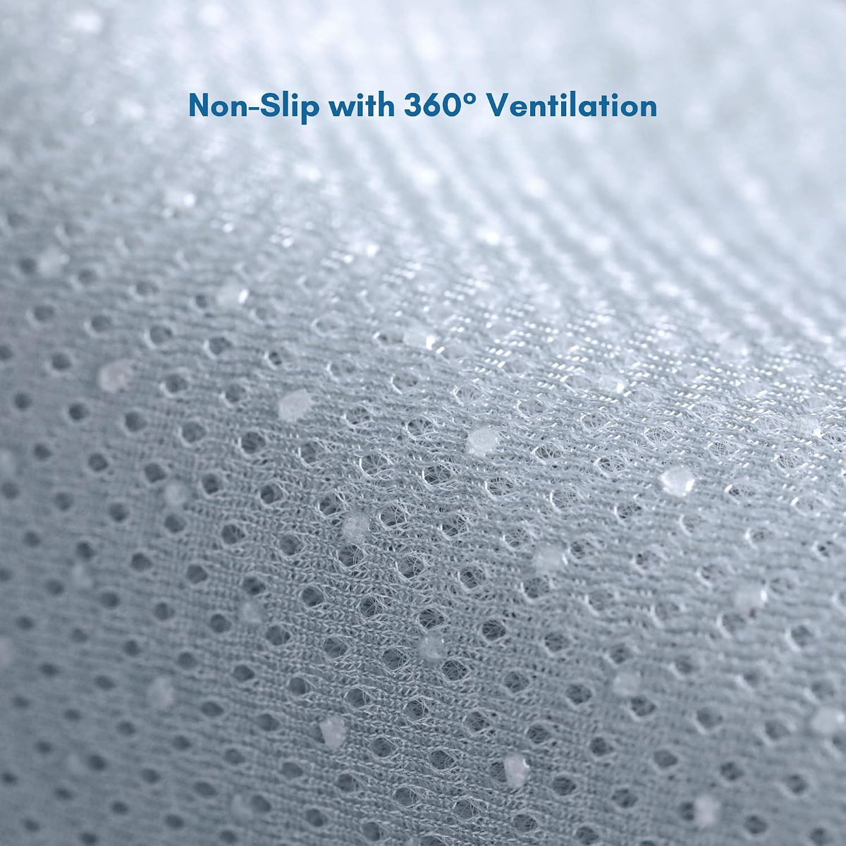 Petfelix Frostease Dog Cooling Mat, Cooling Dog Bed and Cooling Pad for Dog and Cat with Qmax 0.4 Yarn, Breathable 3D Airflow Layers, Machine Washable Non Slip Base for Pets, Blue, S, 20''*16''