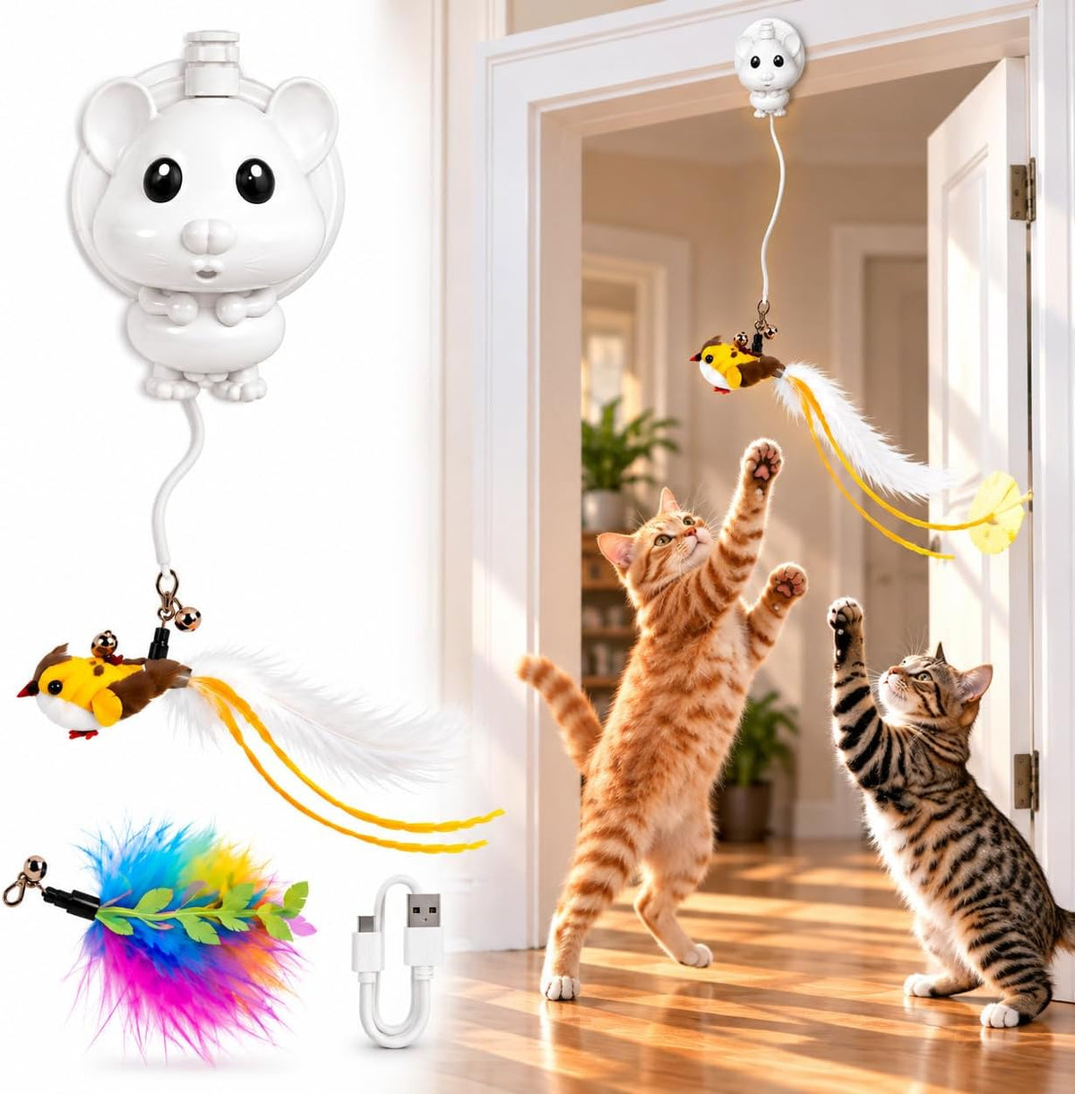 Interactive Cat Toys for Indoor Cats