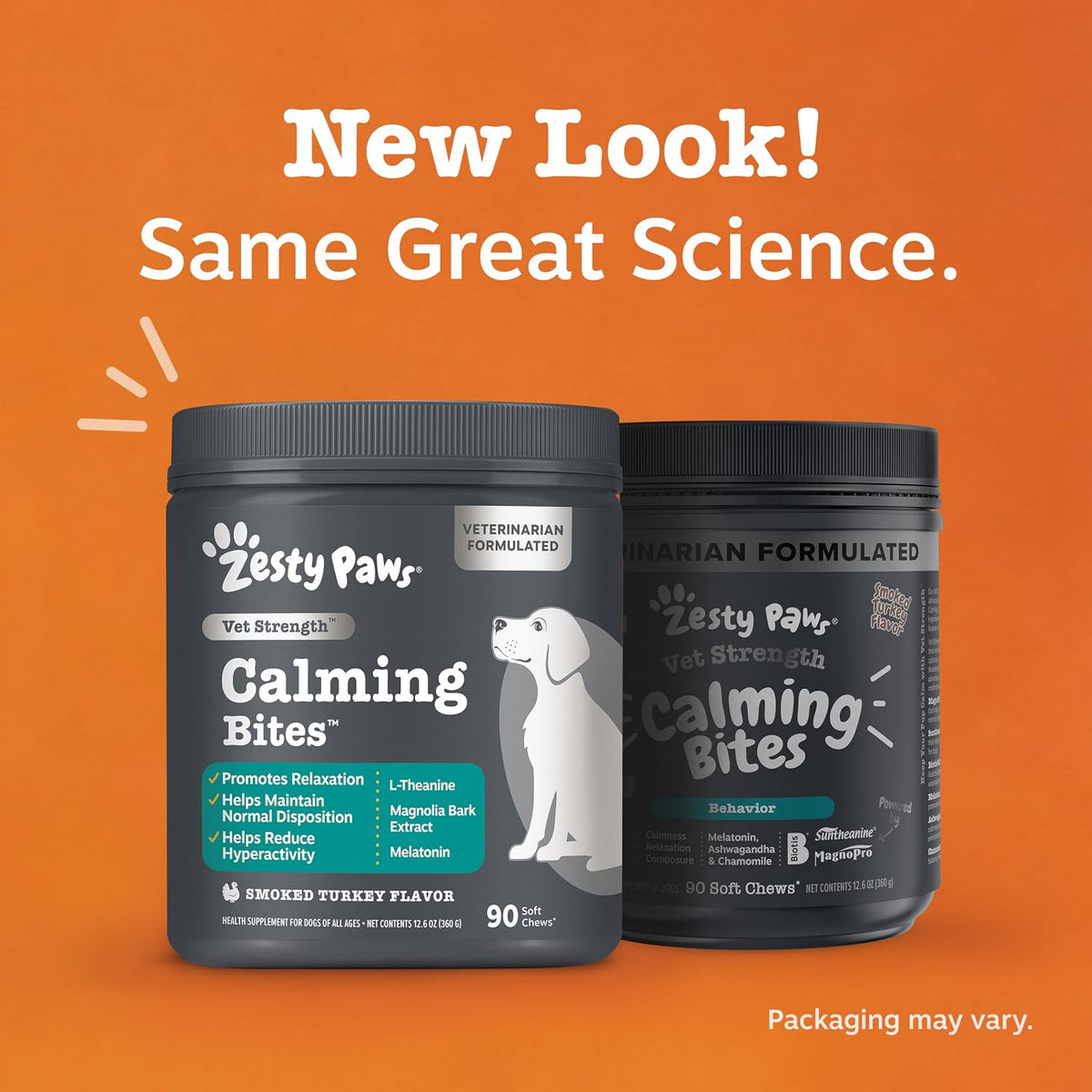Zesty Paws Vet Strength Calming Chews for Dogs - Dog Calming, 90 Ct