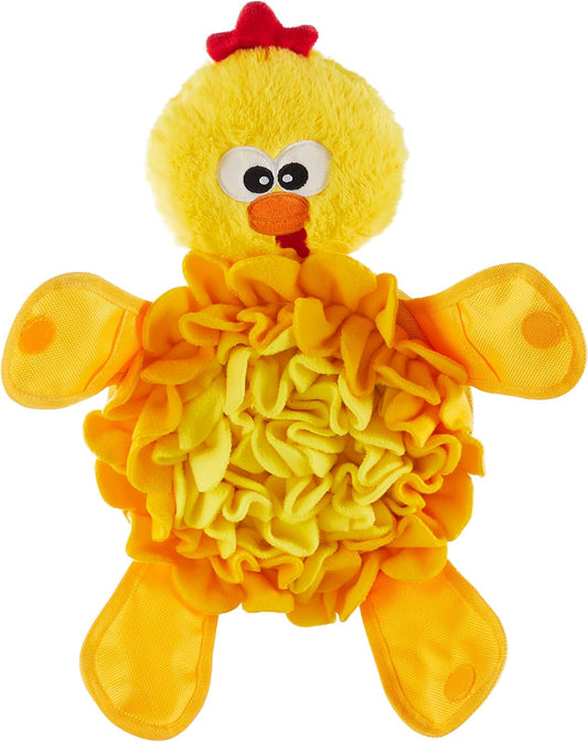 Outward Hound Nina Ottosson Snuffle Palz Squeaky Dog Toy, Chicken, 13.4"