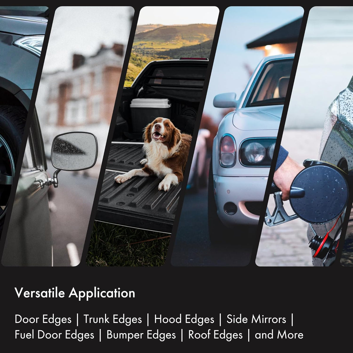 XPEL Door Edge Guard Protection Film Roll, 3/8" X 100' - Car or Truck Doors, Protective Barrier against Minor Scratches, Paint Chips, Door Edge Impact, and Dings - Prevents Damage and Possible Rust