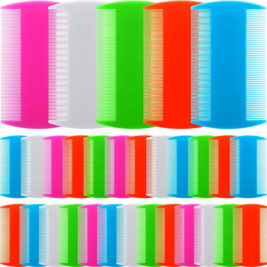 Hushee 50 Pcs Flea Comb Bulk for Cats Dogs