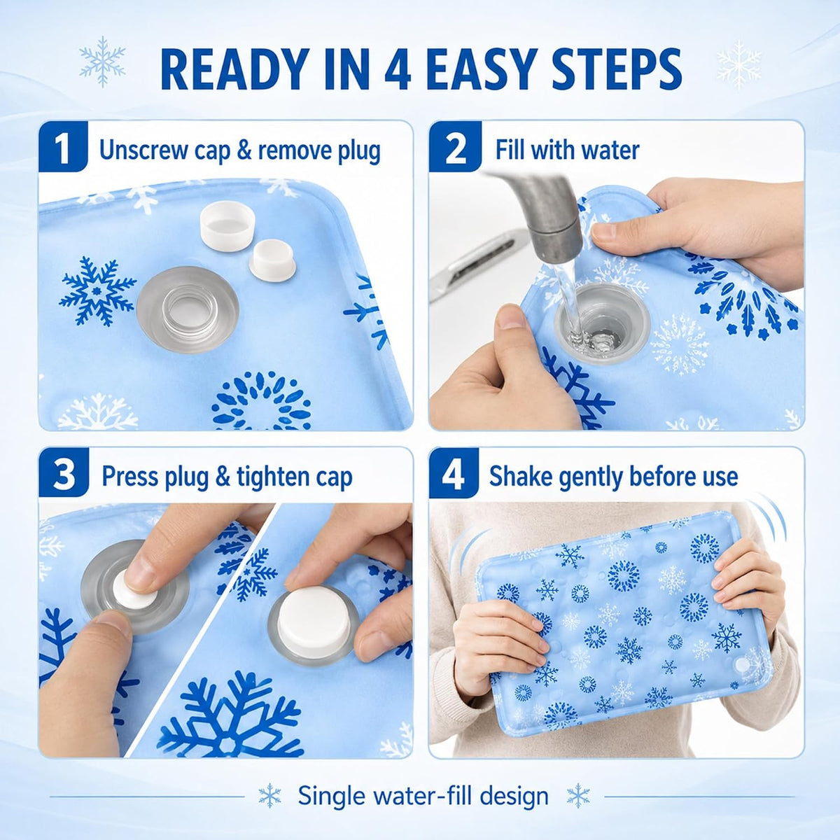Dog Cooling Mat, Self-Cooling Water-Filled Pet Cooling Mat, Portable, Foldable Summer Ice Silk Cooling Mat, Washable Dog Bed Mat.