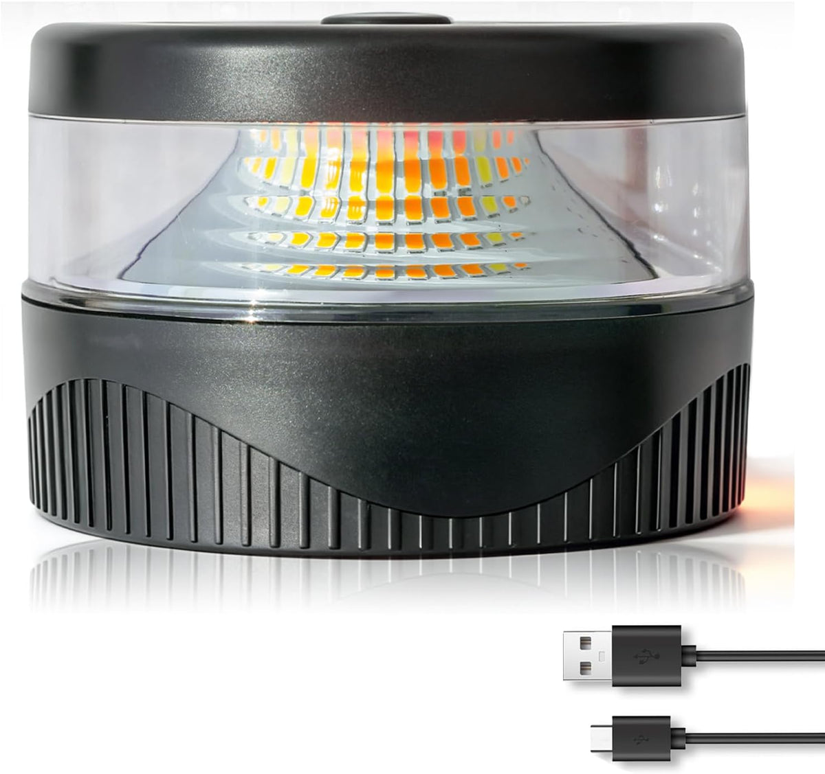 Wireless Beacon Light Magnetic, USB-C Rechargeable Strobe Lights