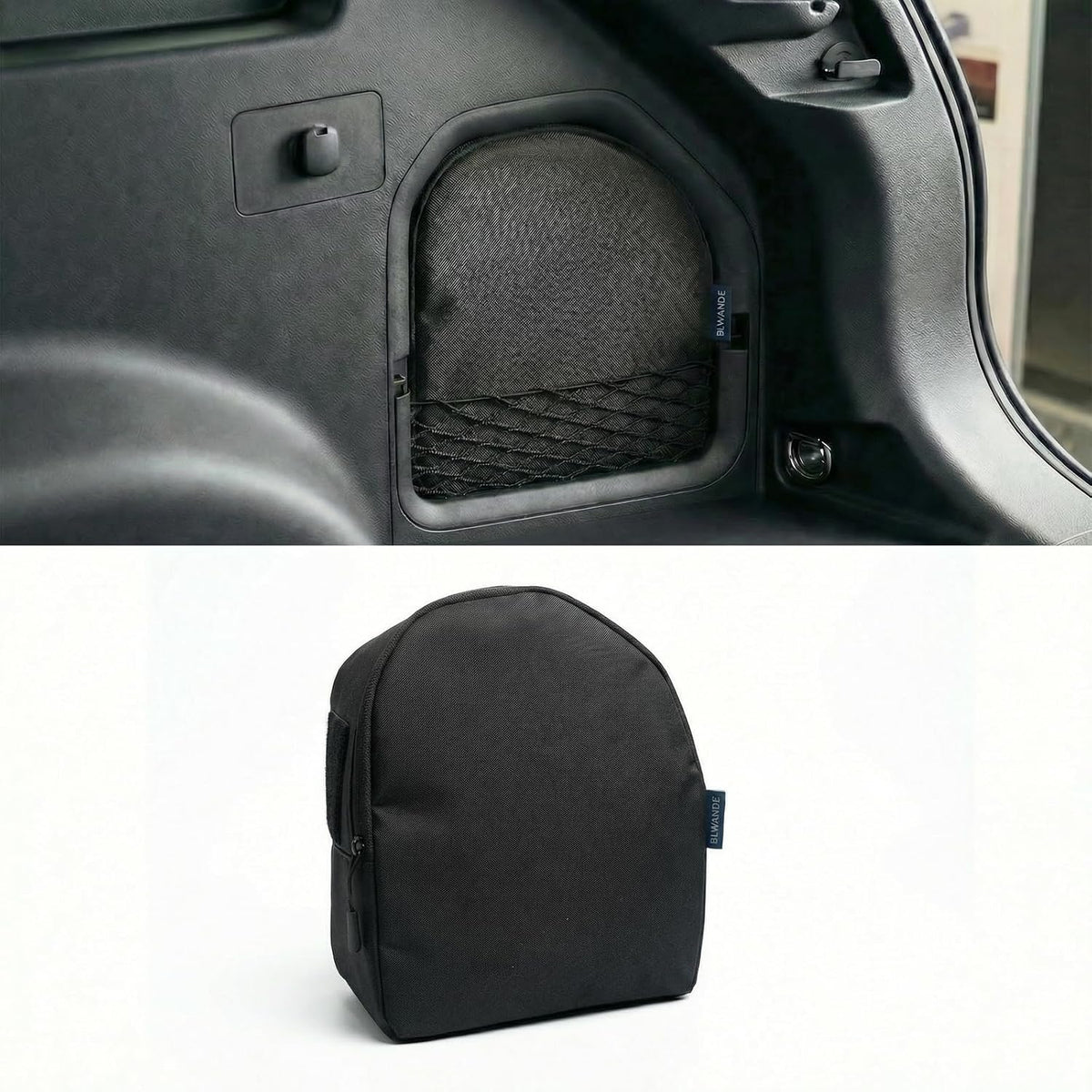 For Toyota Rav4 2026 Trunk Upgrade, Trunk Organizer Pocket Bag, Trunk Cubby Storage Bag,Cargo Side Pocket Black, 1 Pc