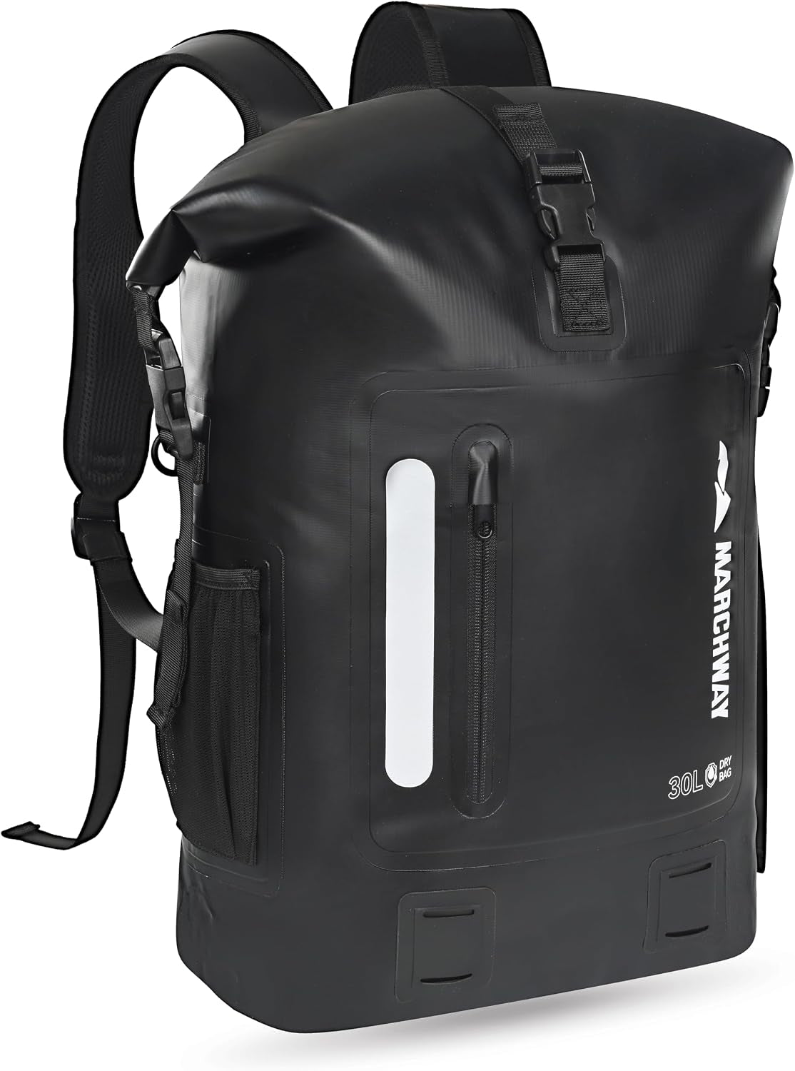 MARCHWAY Roll Top Waterproof Backpack, Rugged Hiking Dry Bag, 20L/30L/45L