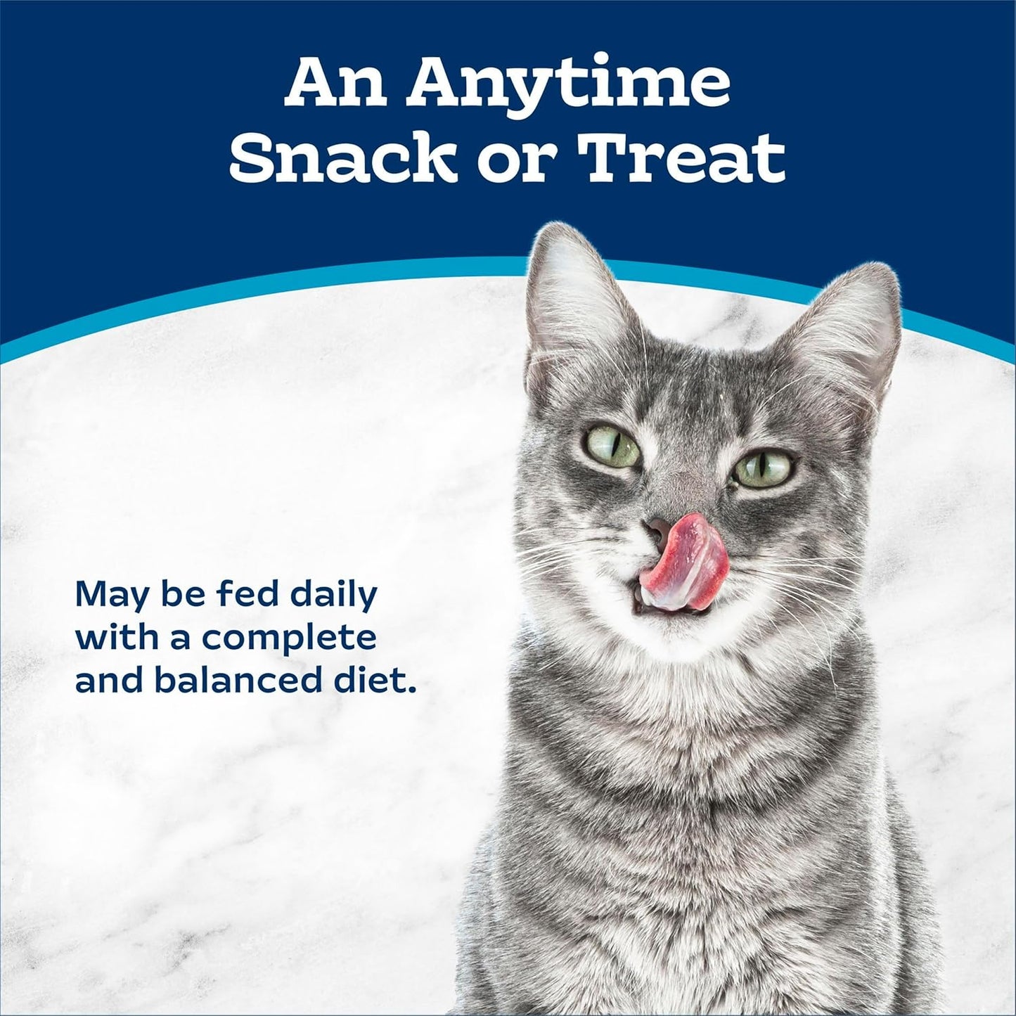 Blue Buffalo Tastefuls Mini Purées Natural Cat Treats, Chicken, Tuna, Salmon Variety Pack, 0.5 Oz. Single Servings, 24-Count