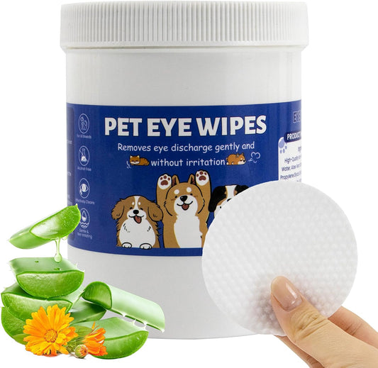 180Pcs Pet Eye Wipes Fragrance Free Non-Irritating Tear Stain Remover Wipes