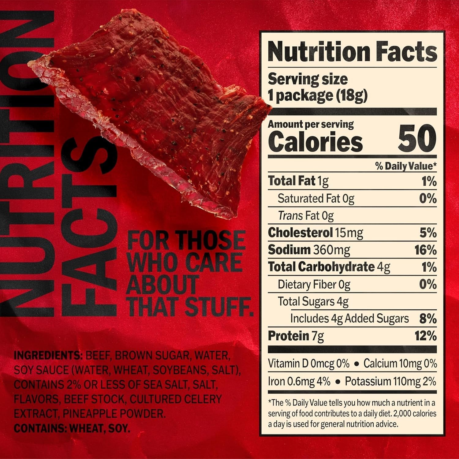 Jack Link'S Teriyaki Beef Jerky Multipack - (20 Pack) 0.625 Oz Bags - Ready to Eat Real Meat Protein Snacks - 7G Protein per Serving - Made with 100% Real Beef