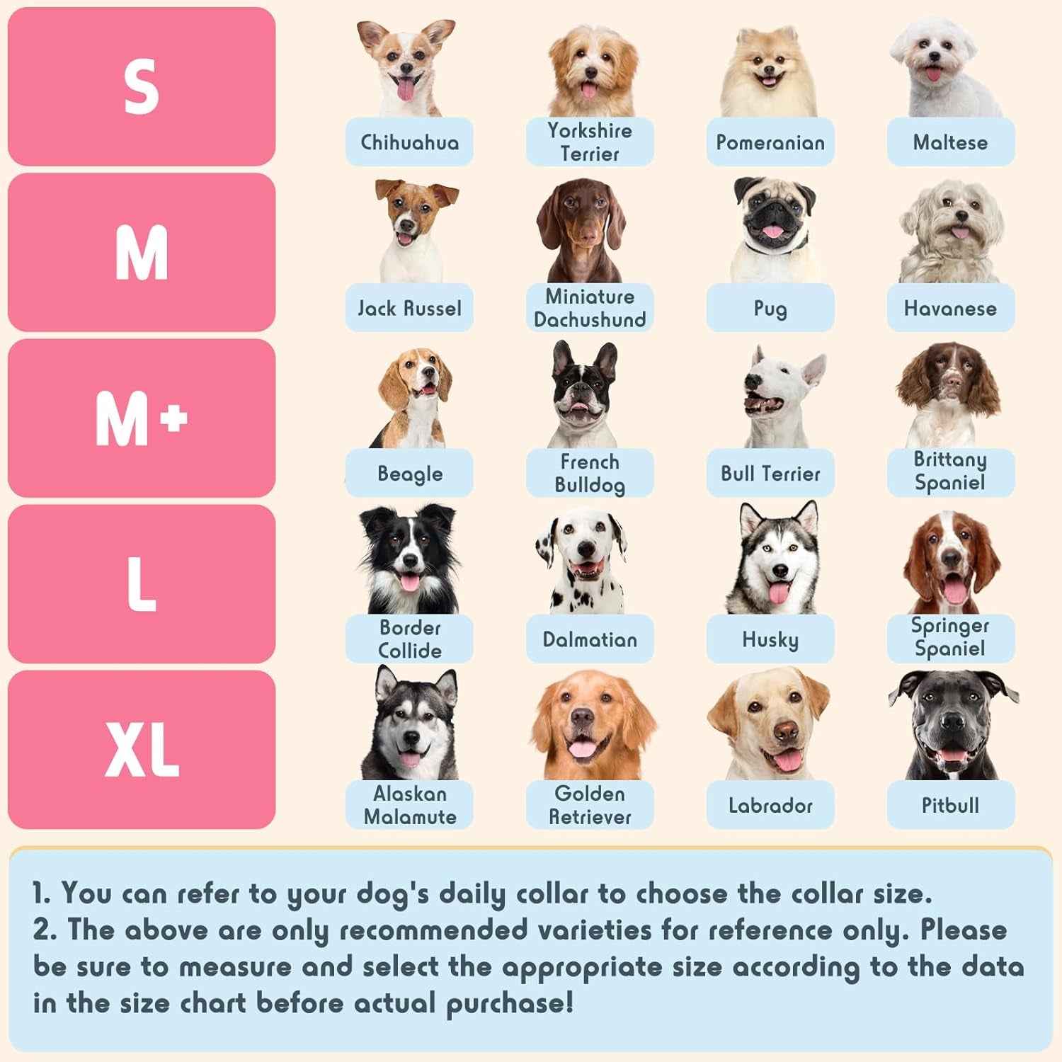 Inflatable Dog Pillow Cone Collar after Surgery, Donut Soft Neck Cone for Pug Dachshund Medium Dogs, Etc, Recovery E Collar to Stop Licking Pink