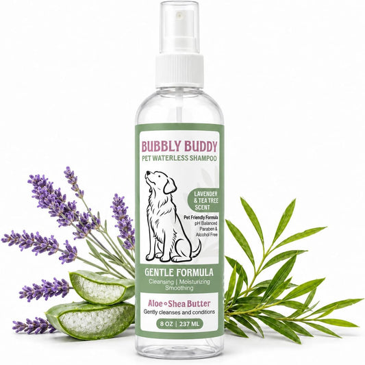 Waterless Dog Shampoo, No-Rinse Pet Grooming Spray, 8 Fl Oz