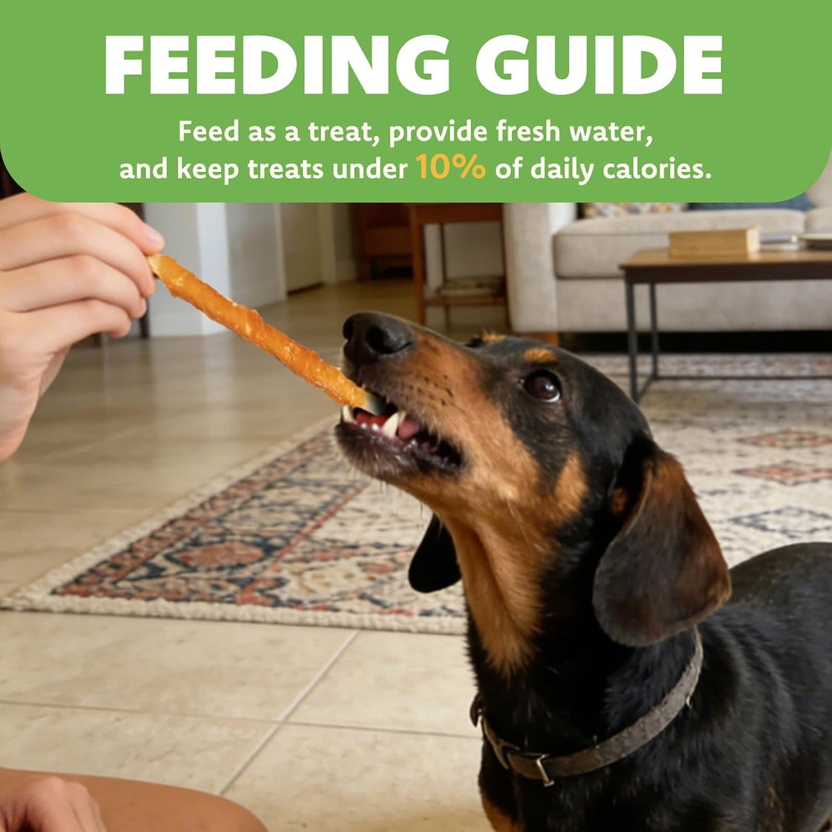MON2SUN Dog Treats, 4.5-4.7 Inch Chicken Wrapped Codfish Sticks, 14.11 Oz