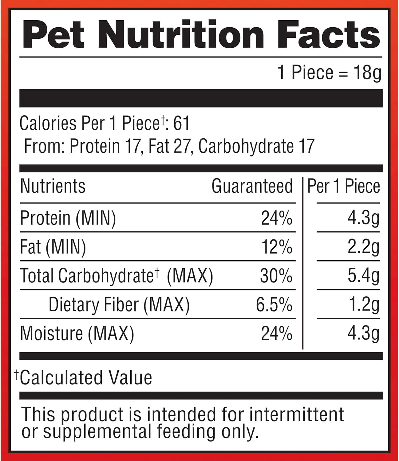 Pup-Peroni Prime Rib Flavor Dog Treats, 38 Oz. Bag
