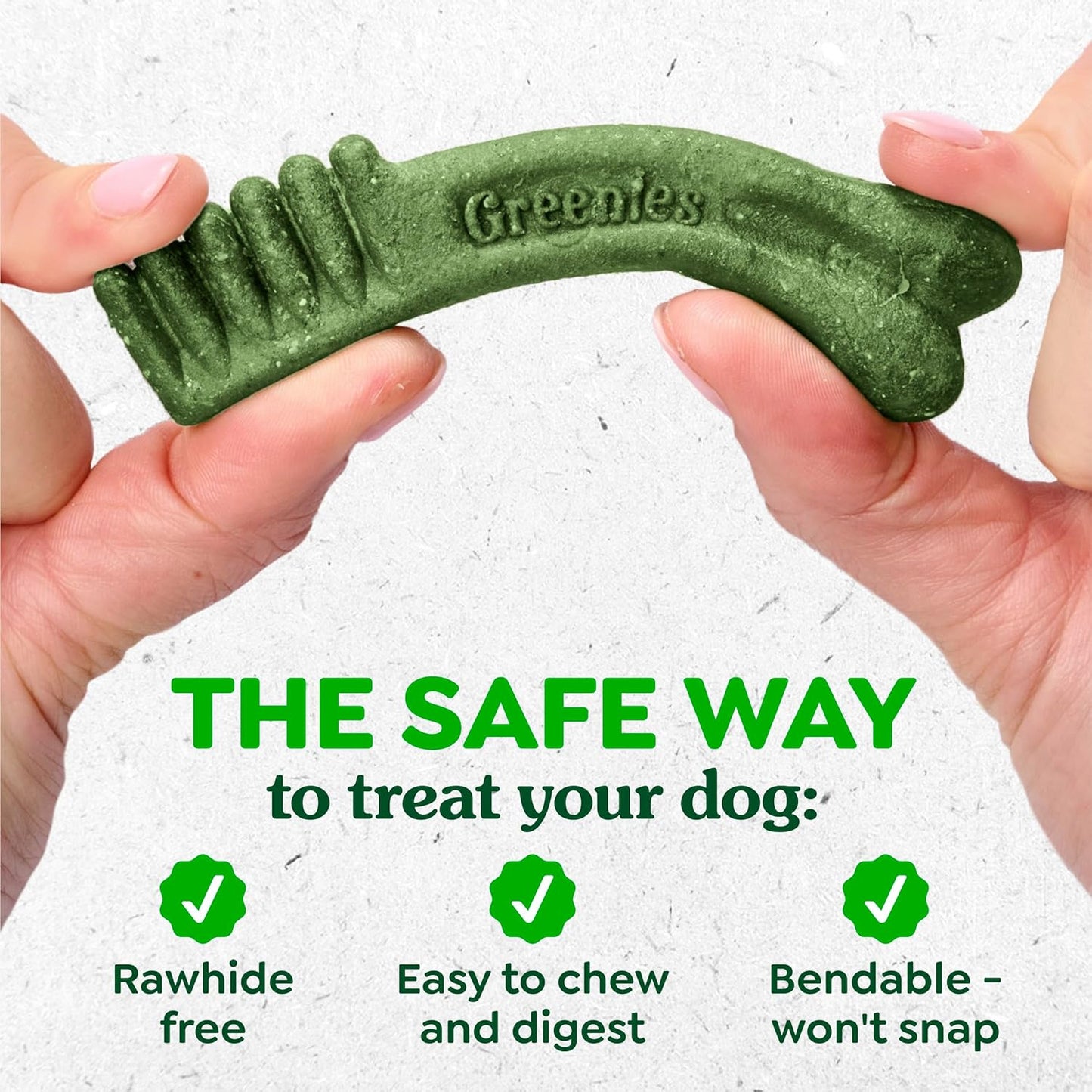 Greenies Veterinarian-Recommended Adult Natural Dental Dog Treats Regular Size, Dog Dental Chews, Original Flavor, 36 Oz. Pack, 36 Count