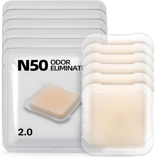 6 Pack N50 Odor Eliminator 2.0, Deodorizer Control Cat Litter Box
