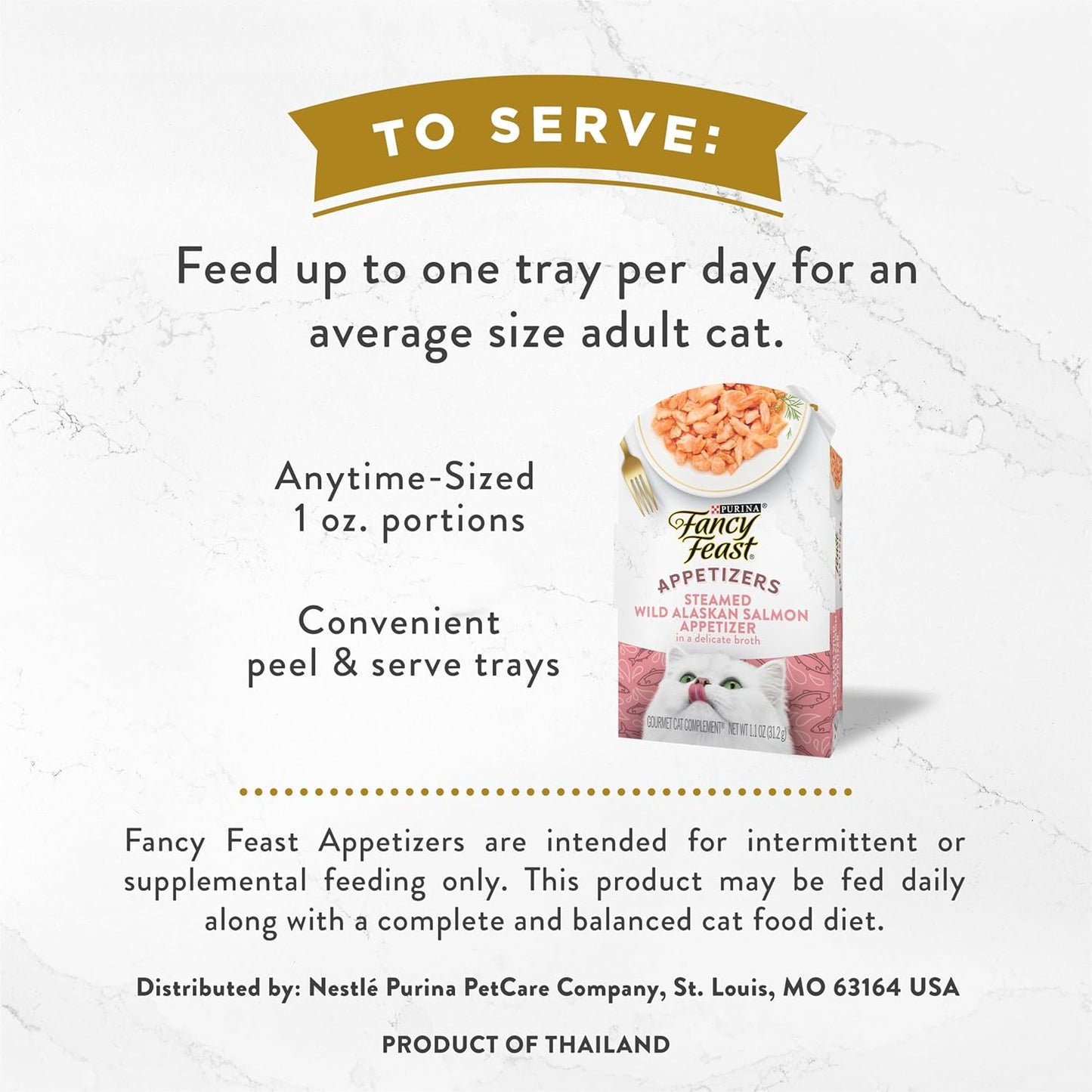 Purina Fancy Feast Appetizers Lickable Grain Free Wet Cat Food Topper Wild Alaskan Salmon Appetizer - (Pack of 10) 1.1 Oz. Trays