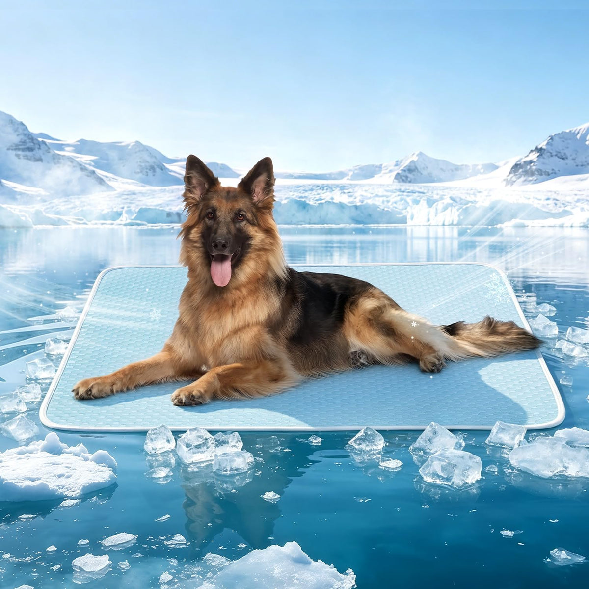 Mora Pets Dog Cooling Mat Instant Pet Cooling Pad Bed for Extra Large Dogs