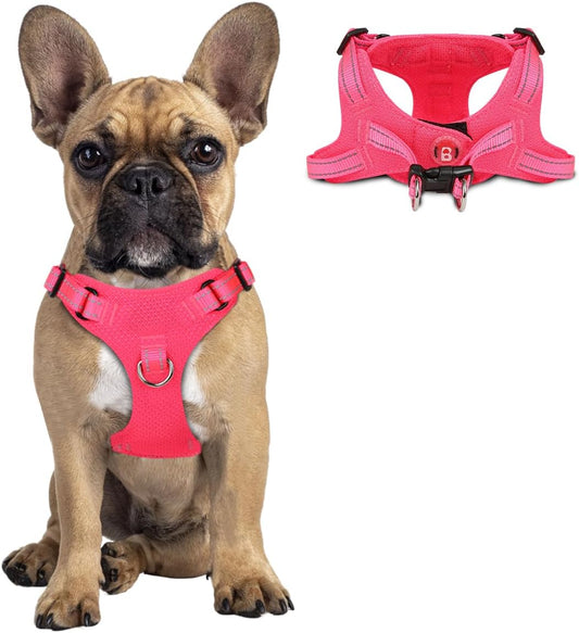 BARKBAY Dog Harness Medium Sized Dog,No Pull Puppy Harness,Step-In Dog Vest