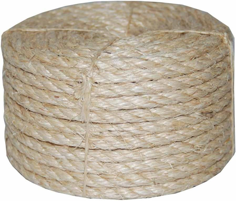 T.W. Evans Cordage Co. 21-410 3/8 In. X 100'. Twisted Sisal Rope