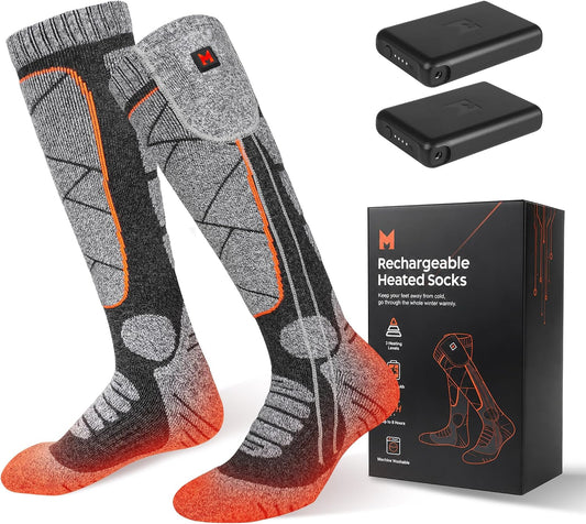 Rechargeable Heated Socks for Men Women