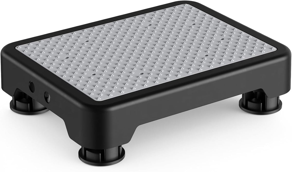 SOYO Mobility One Step Stool Platform for Adults & Elderly, Black-Gray