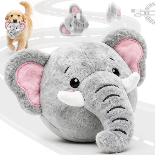 Interactive Dog Toys, Moving Dog Toy to Keep Them Busy for Dogs (Elephant)