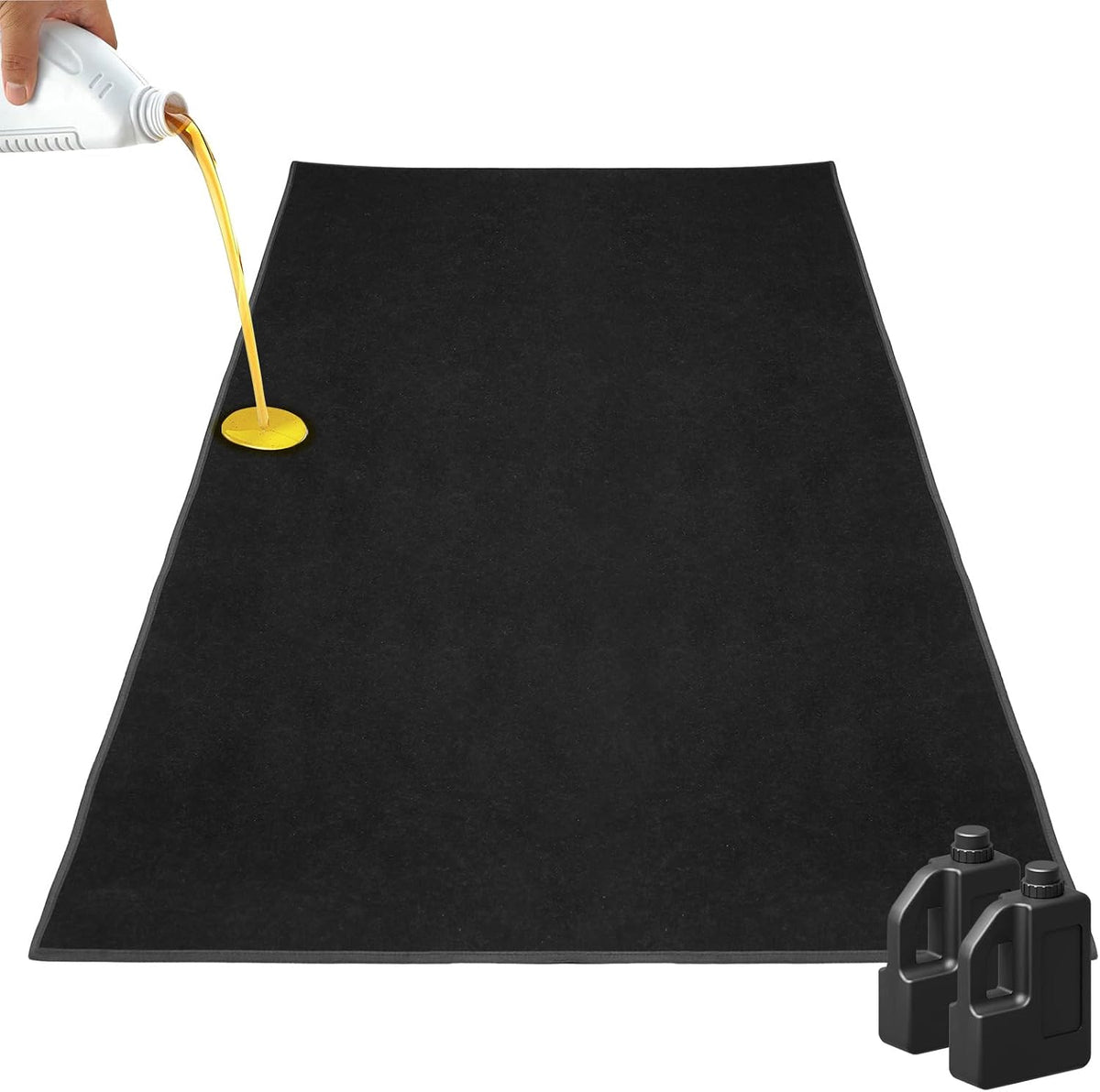 1 Pack 80 X 36 Inch Oil Spill Mat for Garage