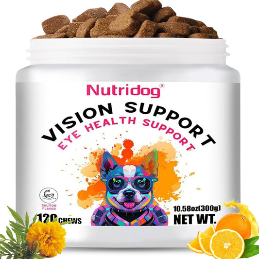 Eye Supplements for Dogs - Cataract & Dry Eye Relief Supplement