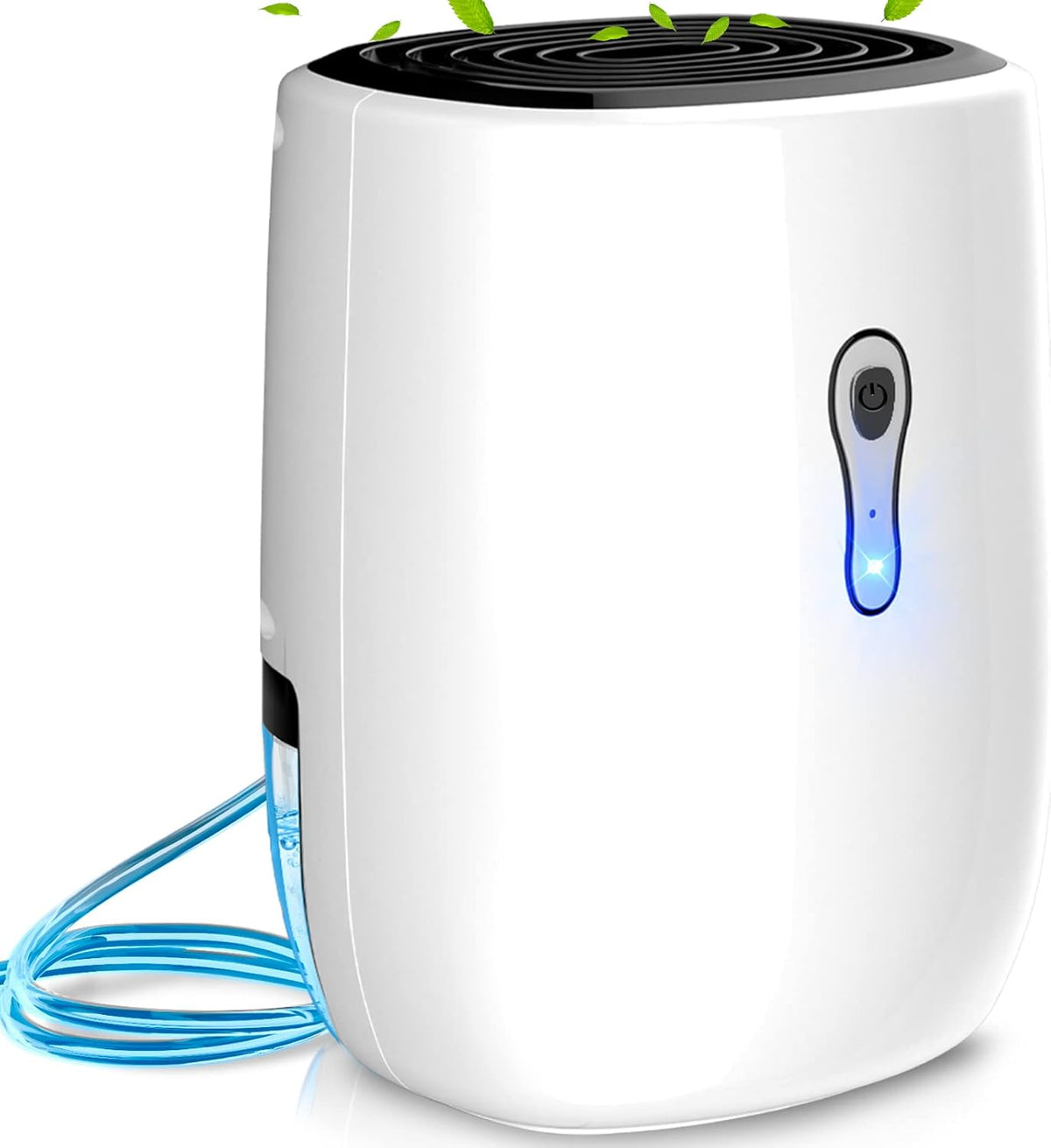 Dehumidifiers for Home 27Oz(800Ml), Small Auto Shut off with Drain Hose