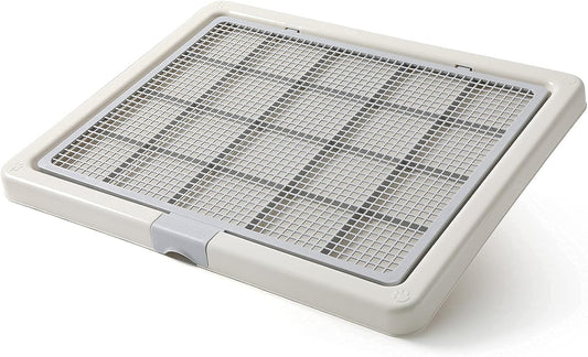 Smart Paws Large 76X62CM Pet Training Tray,Pet Training Pads Holder,Pet Toilet (Grey)