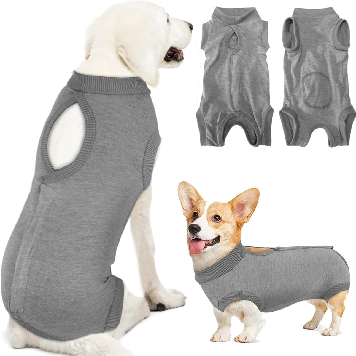 Lukovee Recovery Suit for Dogs, Spay Neuter Surgery Suit, Female Male,Xxl
