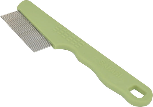 Coastal Pet Safari Cat Flea Comb - Tick & Flea Comb for Cats - Avoid Dry Skin - One Size